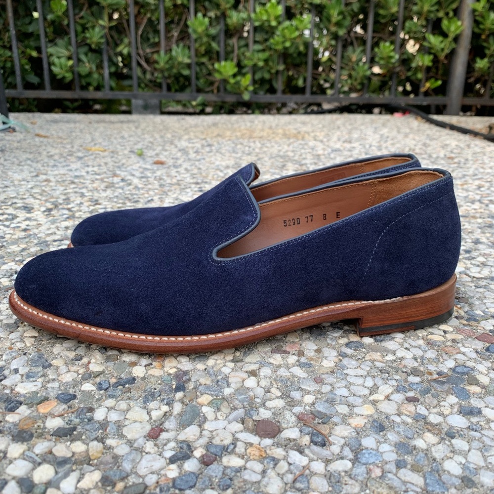 **SOLD** Grenson Suede Loafers - Picture 2 of 7